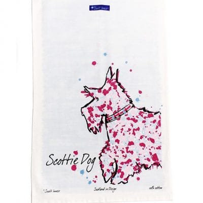 Scott Inness Scottie Dog Tea Towel